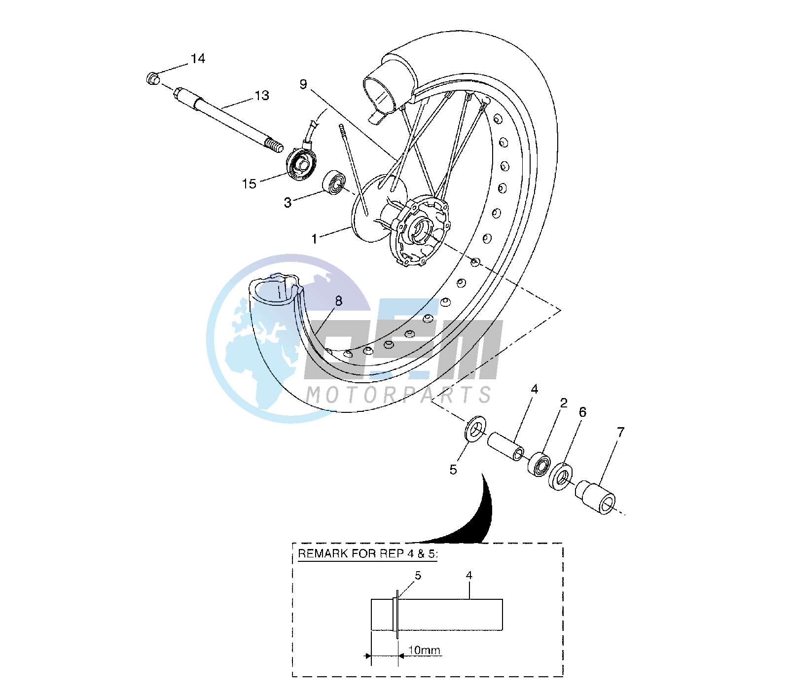 FRONT WHEEL