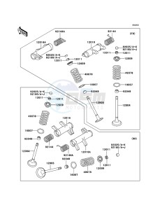 VN900 CLASSIC VN900BCFA GB XX (EU ME A(FRICA) drawing Valve(s)