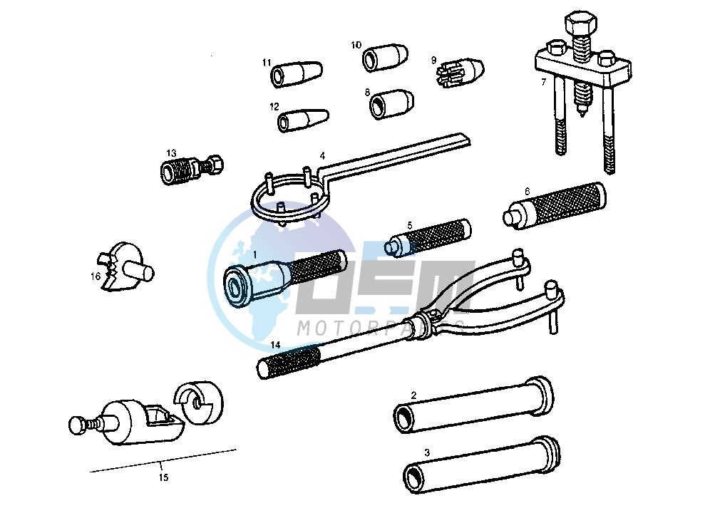 WORKSHOP SERVICE TOOLS