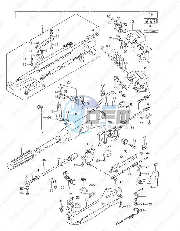 Tiller Handle