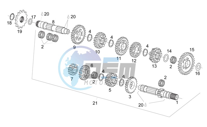 Transmission 6 speed