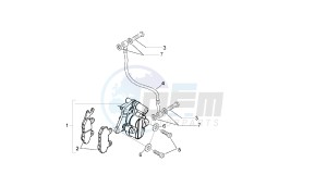 VARIANT SPORT - 50 CC VTHSBA00 2T drawing FRONT BRAKE CALIPER