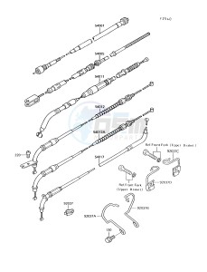 VN 750 A [VULCAN 750] (A10-A14) [VULCAN 750] drawing CABLES