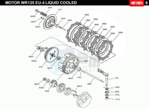 MARATHON-125-E4-PRO-REPLICA-SERIES-AUSTRIA-2018-MARATHON-125-E4-PRO-GREEN-REPLICA-SERIES drawing CLUTCH  EURO4