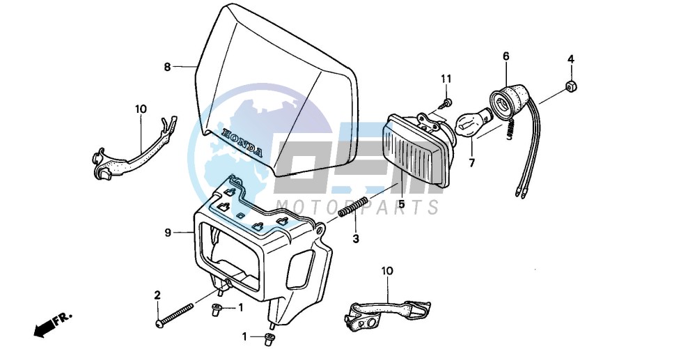 HEADLIGHT (CM)