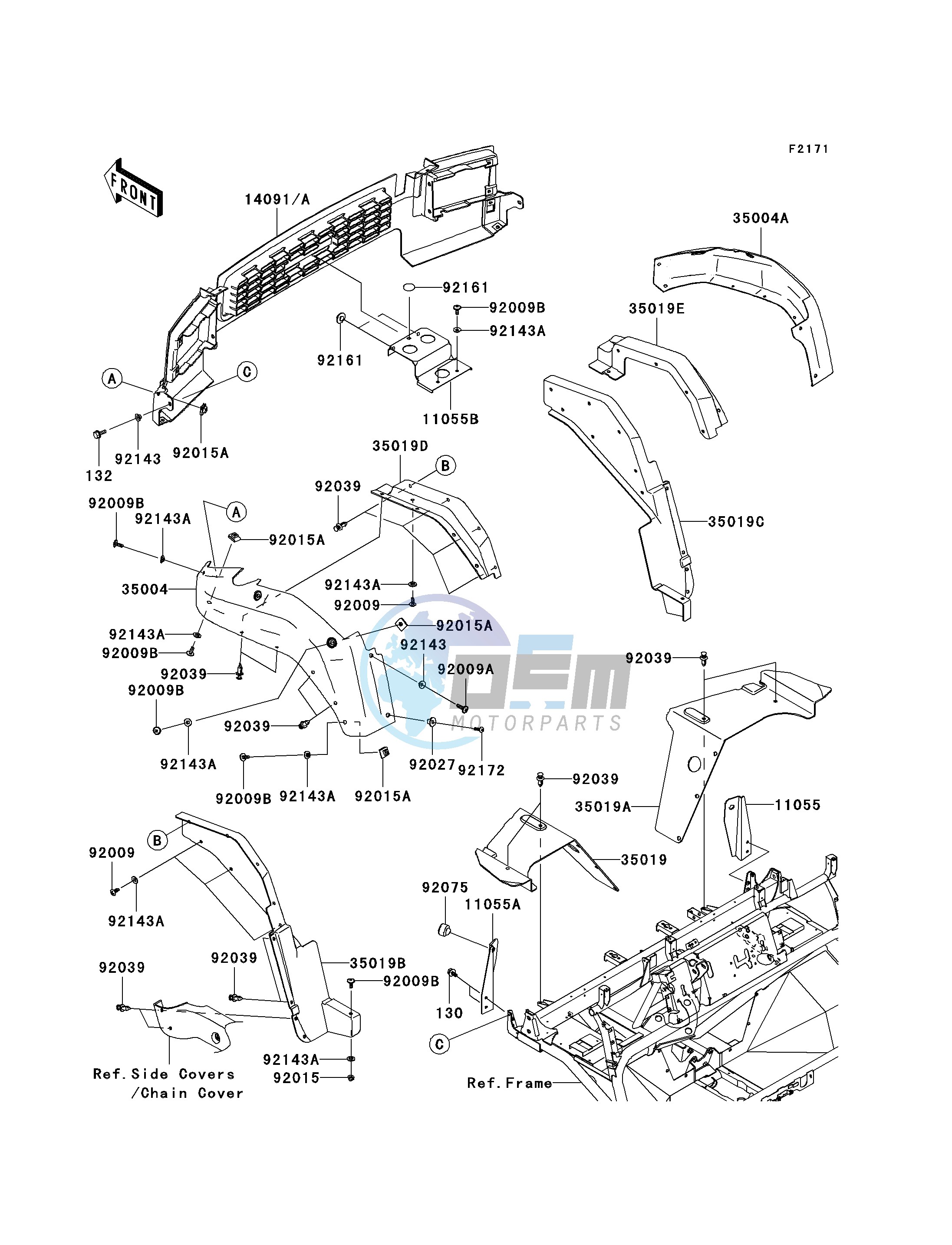 FRONT FENDER-- S- -