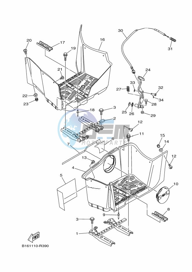 STAND & FOOTREST