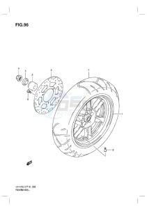 UH125 BURGMAN EU drawing REAR WHEEL