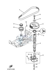 F40BETL drawing OIL-PUMP