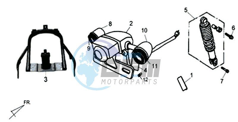 TAIL LIGHT - REAR SUSPENSION