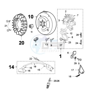 FOX A2 BE drawing IGNITION PART