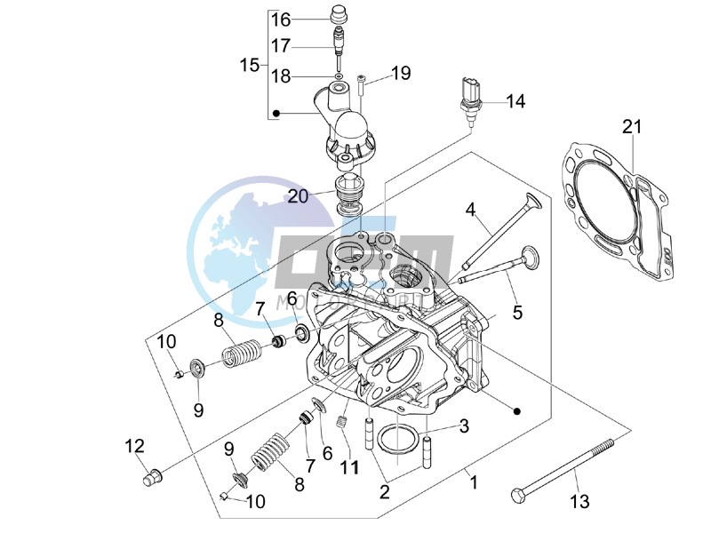 Head unit - Valve