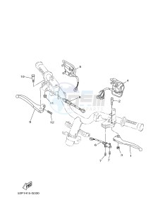 XC100E (1RS2) drawing HANDLE SWITCH & LEVER