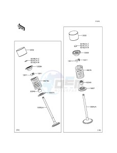 NINJA H2R ZX1000PFF EU drawing Valve(s)