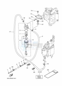 FL250AETU drawing FUEL-SUPPLY-1