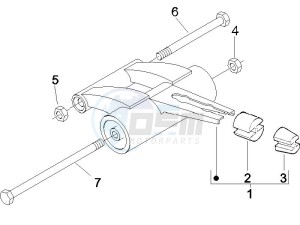 Runner 50 SP SC drawing Swinging arm