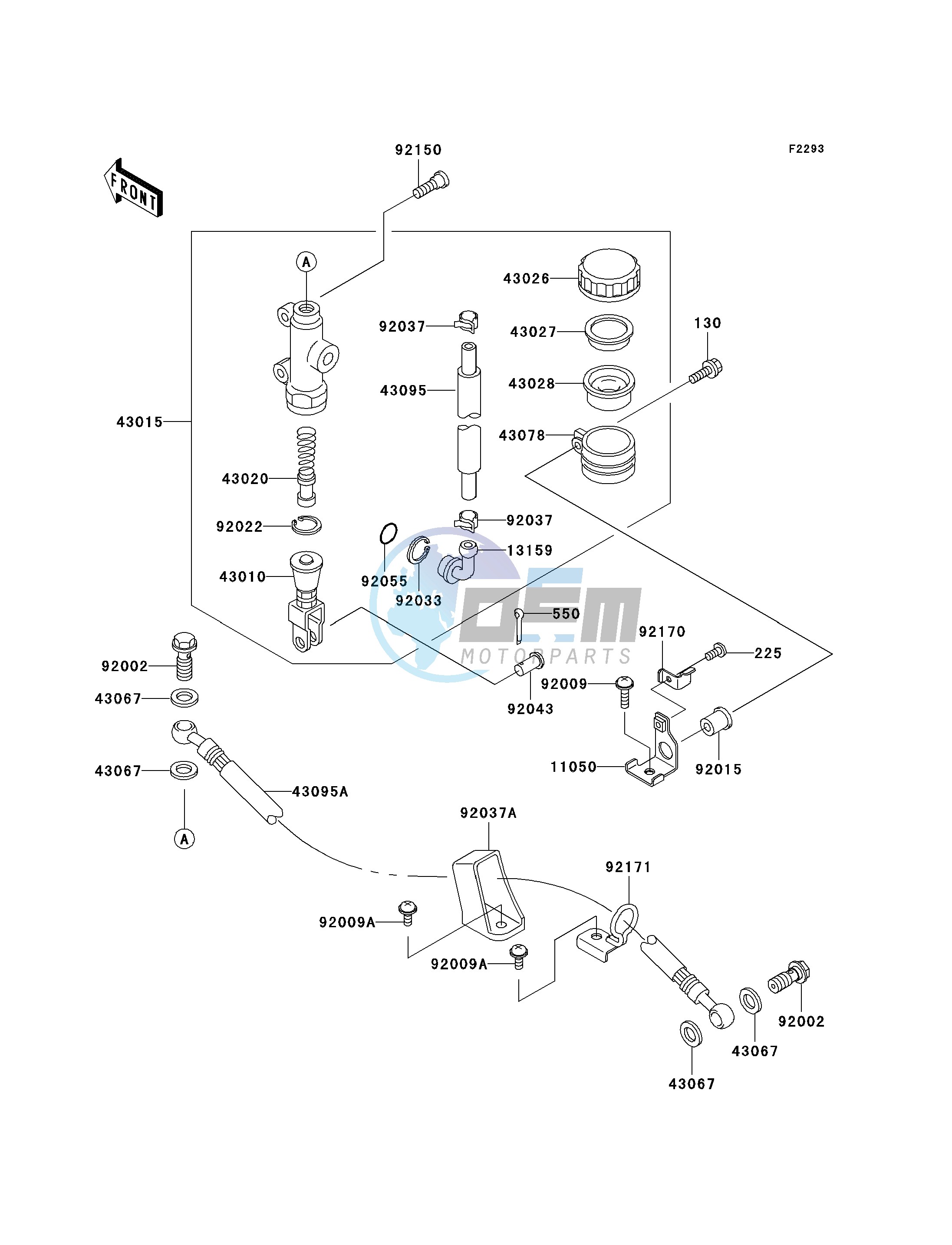 REAR MASTER CYLINDER