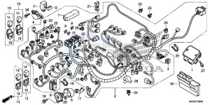 NC700DC Integra E drawing WIRE HARNESS