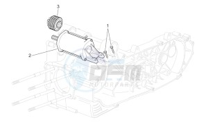 Atlantic 400-500 sprint drawing Starter motor