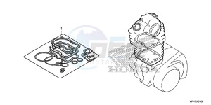 TRX500FM2G TRX500FM Europe Direct - (ED) drawing GASKET KIT A