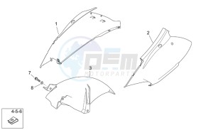 Atlantic 125-200-250 drawing Rear body I