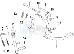 GTS 250 ABS drawing Stand