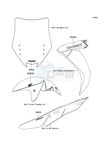 1400GTR_ABS ZG1400CEF FR GB XX (EU ME A(FRICA) drawing Decals(W.Gray)