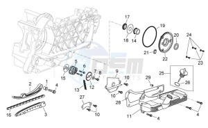 Atlantic 125 e3 drawing Oil pump