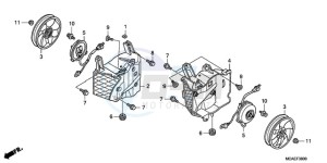 GL18009 SI / AB NAV - (SI / AB NAV) drawing COOLING FAN