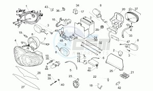 RS 125 drawing Electrical system