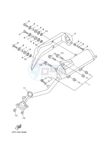 XC125R MAJESTY S (2PE1) drawing EXHAUST