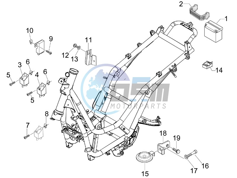 Remote control switches - Battery - Horn