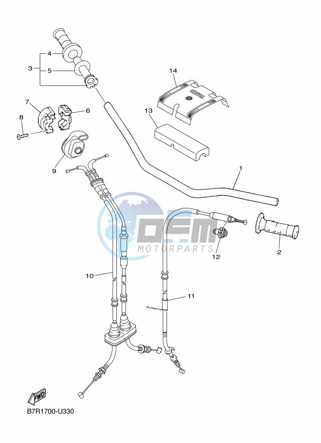 STEERING HANDLE & CABLE