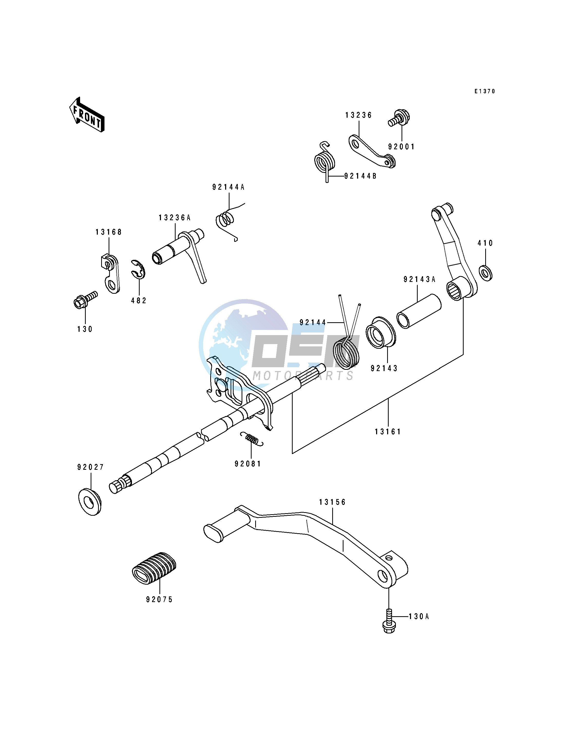 GEAR CHANGE MECHANISM