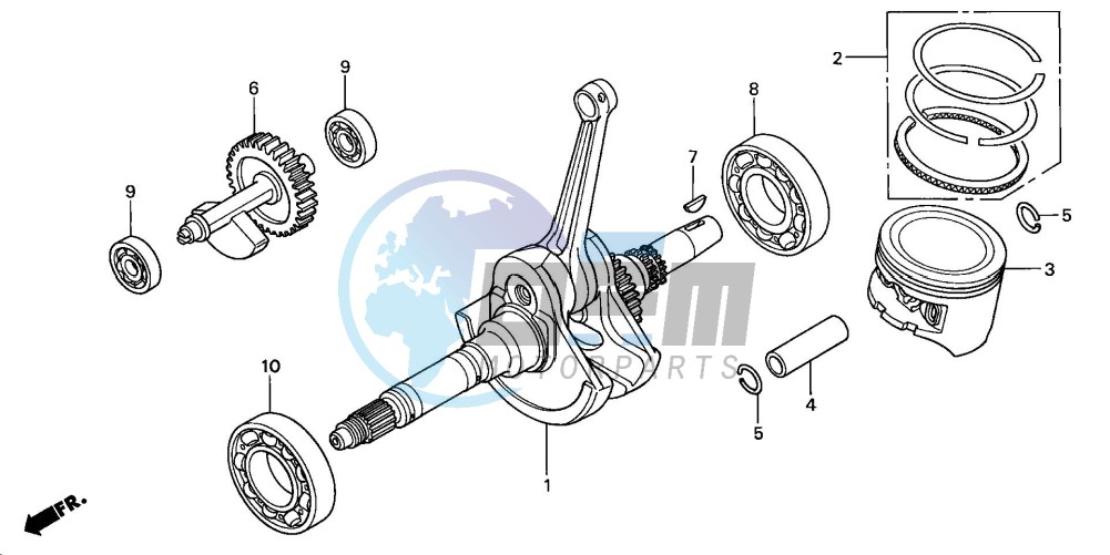 CRANKSHAFT/PISTON