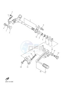 VMX17 VMAX17 1700 (2CEN) drawing SHIFT SHAFT