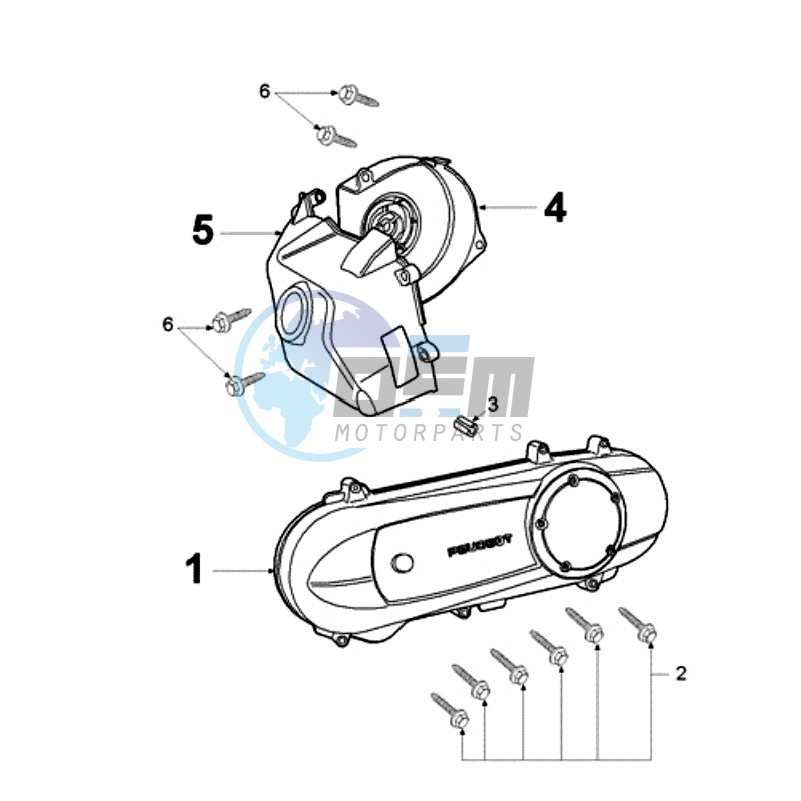 CRANKCASE COVER