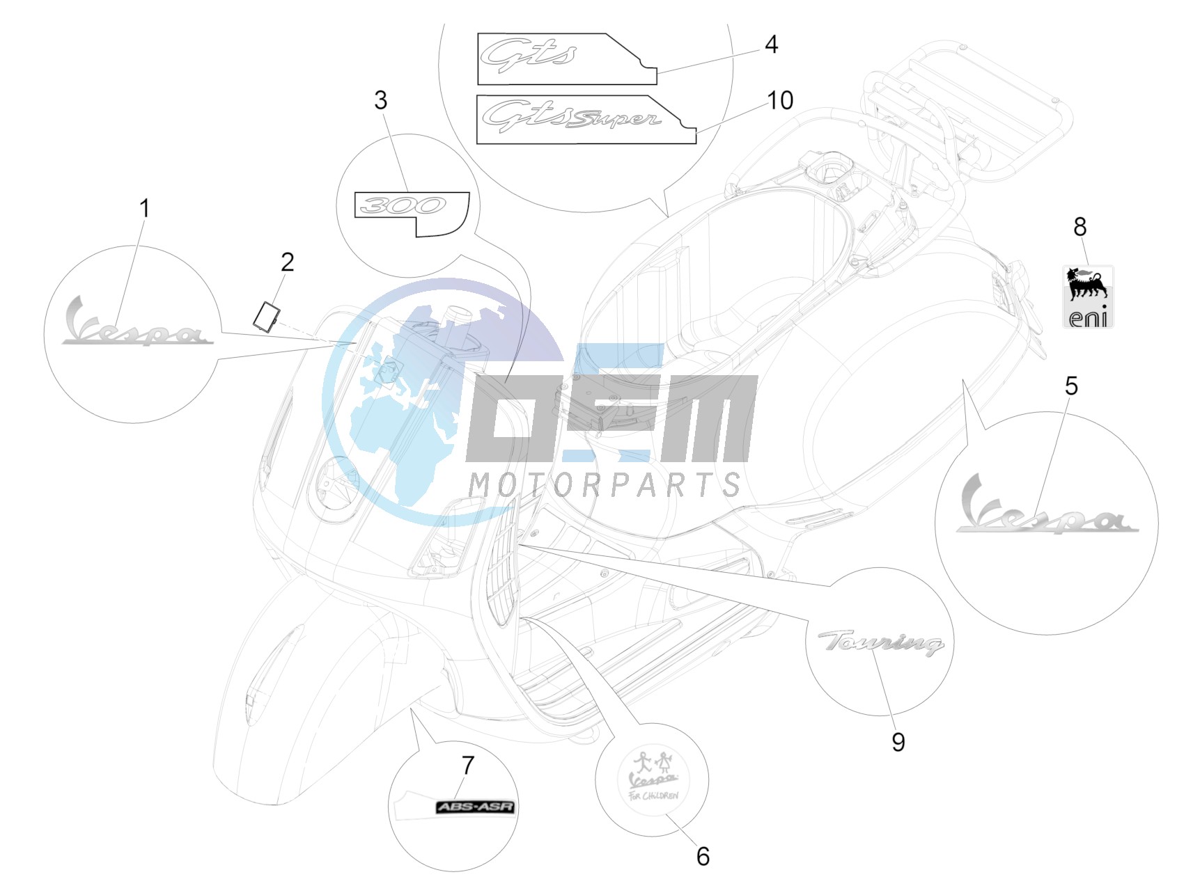 Plates - Emblems