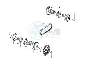 VIVACITY SERIE SPECIAL - 50 cc drawing CLUTCH