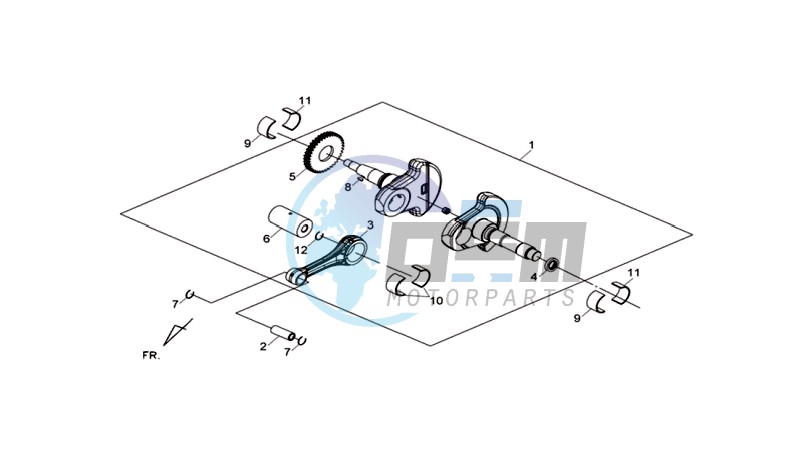 CRANKSHAFT / PISTON / PISTON RING