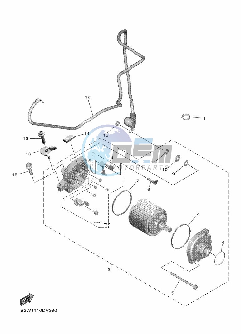 STARTING MOTOR