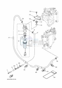 F200BETX drawing FUEL-SUPPLY-1