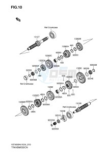 VZ1600 (E24) drawing TRANSMISSION