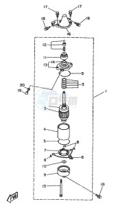 115B drawing STARTER-MOTOR