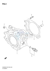 AN400 (E3-E28) Burgman drawing CYLINDER