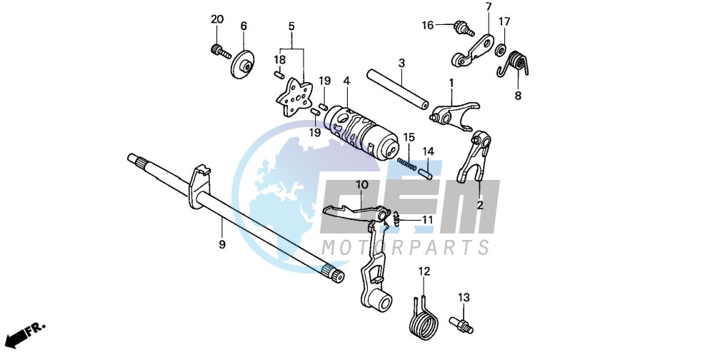 GEARSHIFT DRUM