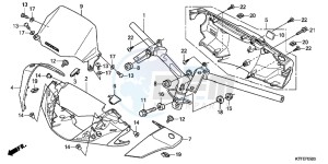 SH125C drawing HANDLE PIPE/HANDLE COVER