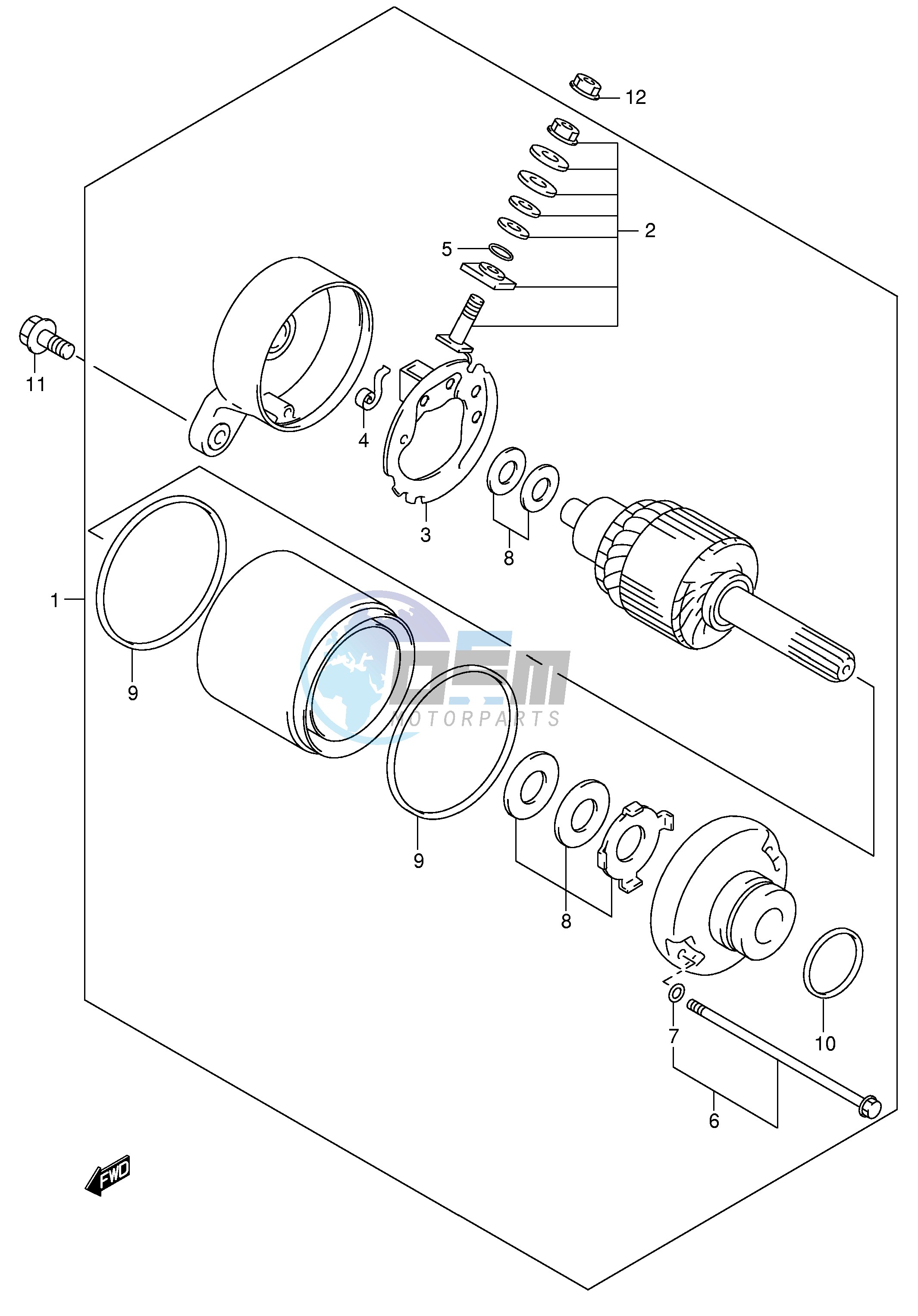 STARTING MOTOR