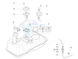 fly 50 4t 2v drawing Fuel Tank