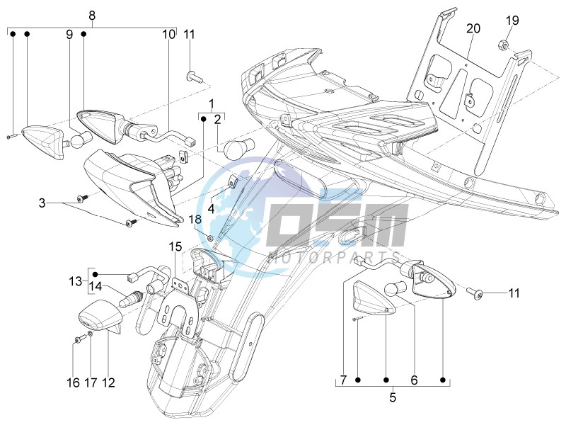 Tail light - Turn signal lamps